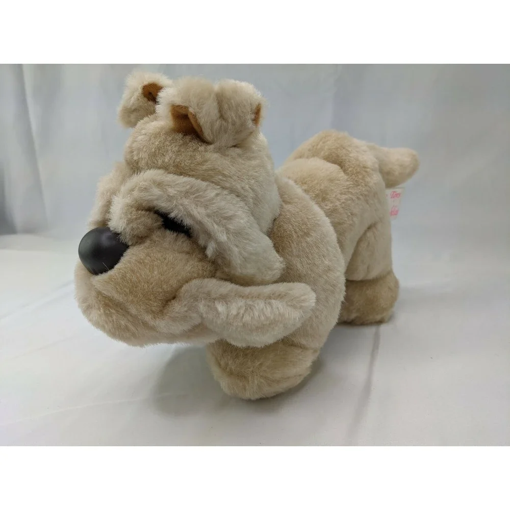 Sunny‎ Toys Crinkles Dog Plush Puppy 8 Inch Wrinkles Shar Pei Stuffed Animal Toy